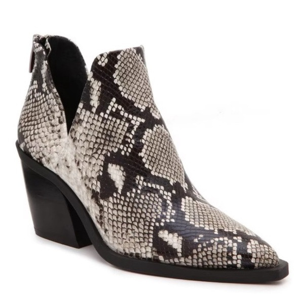 Vince Camuto “Bibestie” Snakeskin Booties | Poshmark