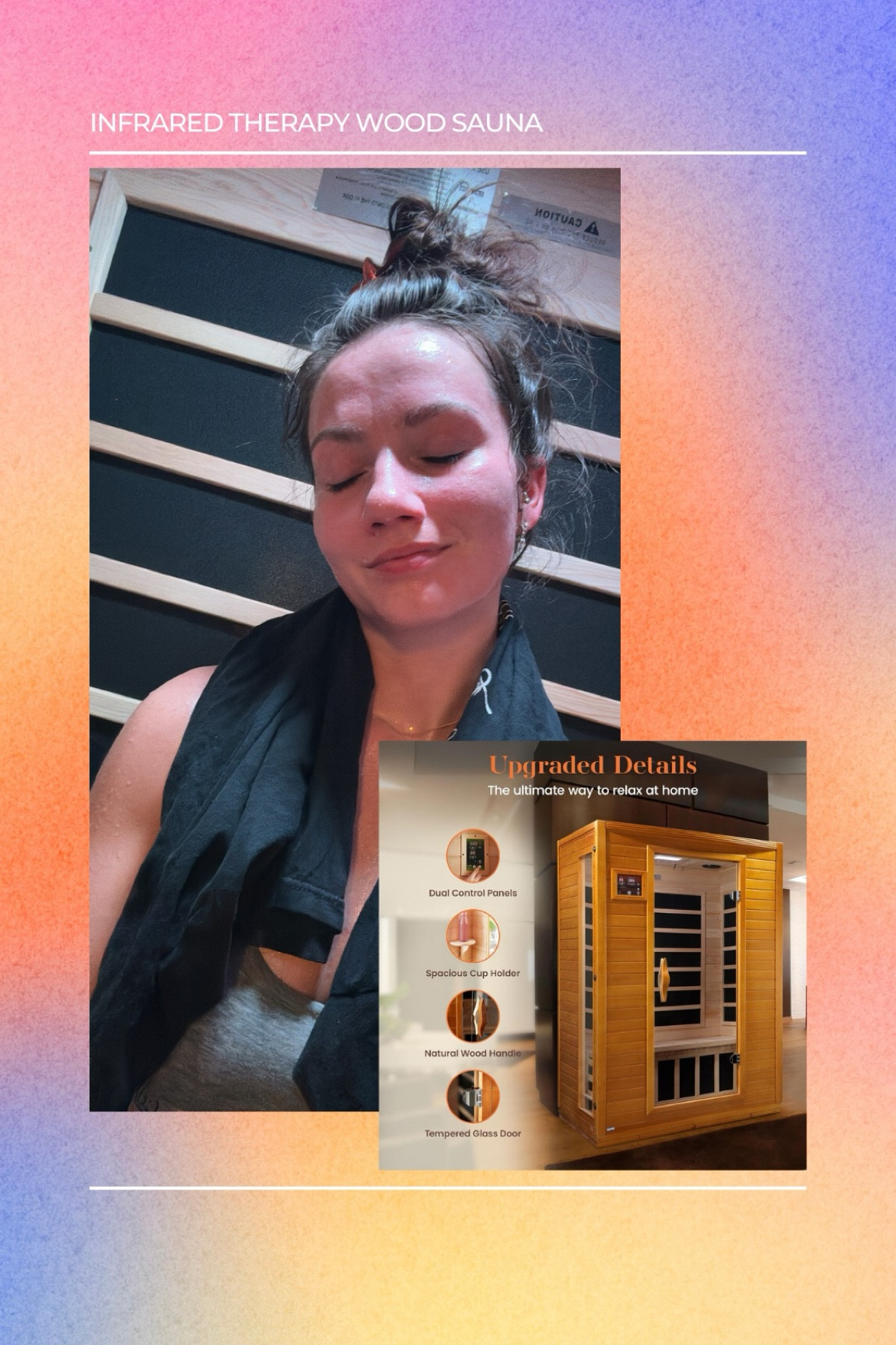 Our sauna is on sale today <3 #sauna #amazondeal #healthyliving #salealert #infraredsauna 

#LTKhome #LTKsalealert #LTKfitness