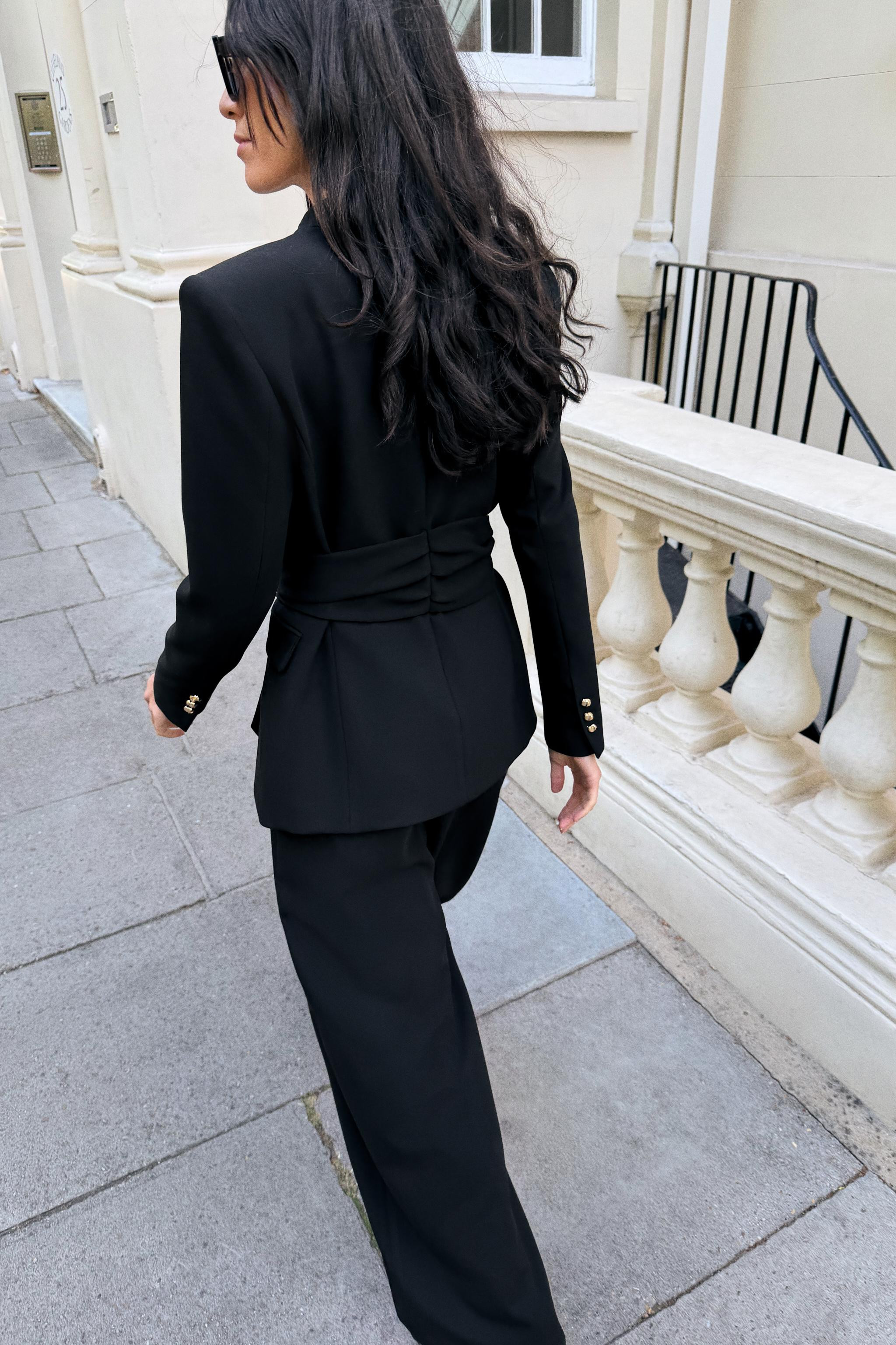 PLEATED WIDE-LEG PANTS | Zara US