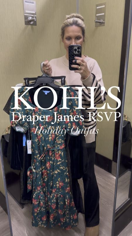 40% off Draper James RSVP holiday outfits from Kohl’s!! I’m wearing a small or medium in everything! These would all be so cute for the holidays and they’re all bump friendly! 

Holiday dress, holiday outfit, holiday party outfit, bump friendly, kohls, Draper James 

#LTKHoliday #LTKfindsunder50 #LTKCyberWeek