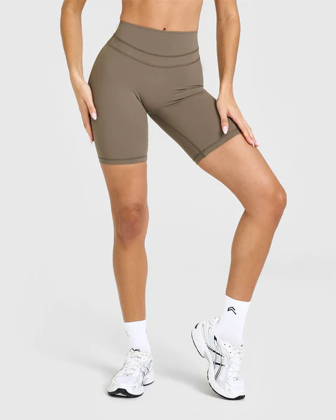 Unified Cycling Shorts 8" 
 Moss Brown | Oner Active (UK / US)