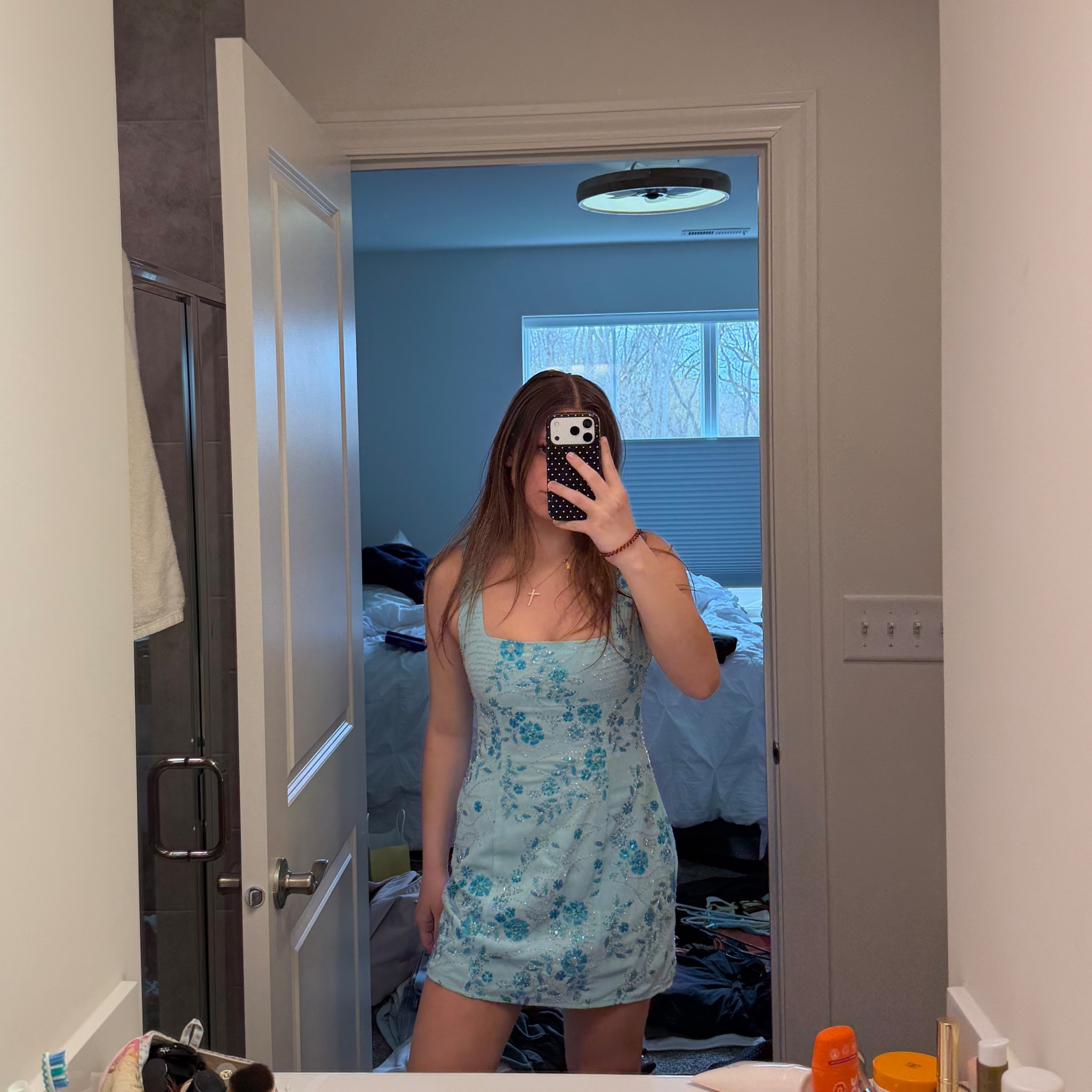 Gorgeous Blue Beaded Mini Beach Dress 

#LTKgrwm #LTKFestival #LTKootd