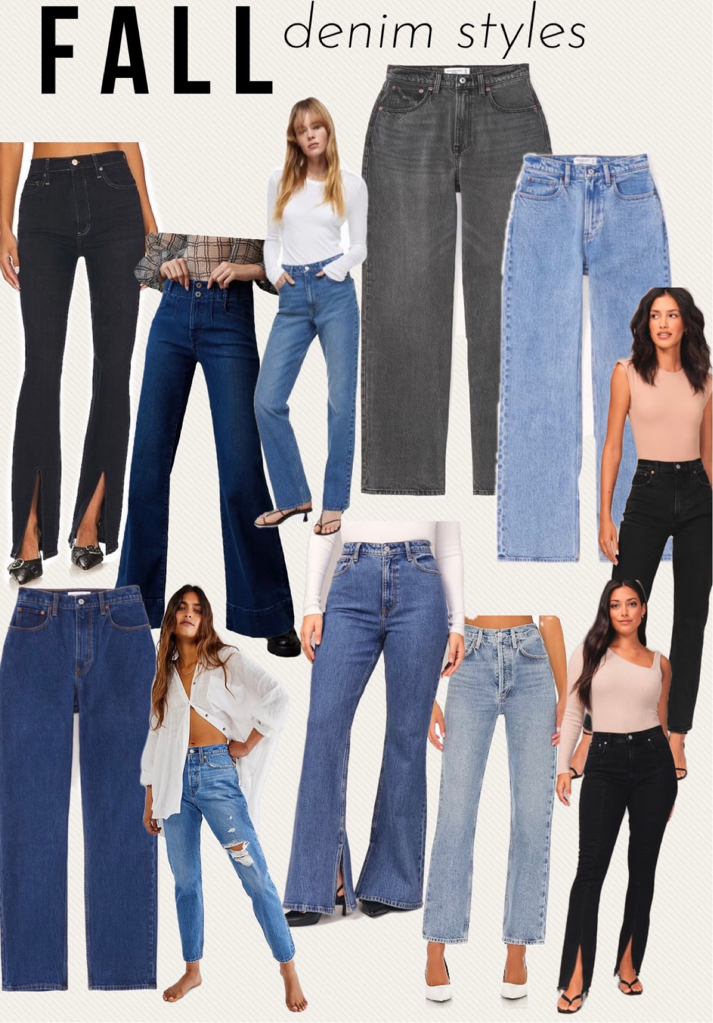 Fall/winter denim for women 

#LTKfindsunder100 #LTKstyletip #LTKfindsunder50