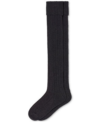 Hue Women's Chevron Over The Knee Socks - Macy's | Macy's