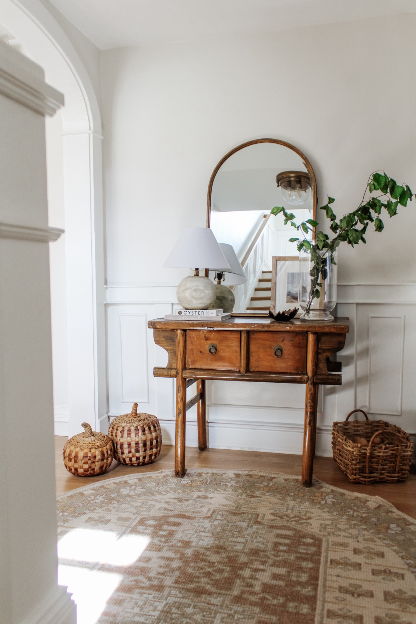 That autumn glow ✨ With upcoming holiday festivities, be sure to check out the Fall and Holiday decor shops to get all of your festive needs before year-end! Shop on megleonard.co from the link in bio. Message me with any questions!
•
•
•
Fall entry, console table decor, fall home decor, thanksgiving decor, arch mirror, round woven rug, home style 

Follow my shop @megleonardco on the @shop.LTK app to shop this post and get my exclusive app-only content!

#liketkit #LTKsalealert #LTKfindsunder50 #LTKhome
@shop.ltk
https://liketk.it/4lLQy 