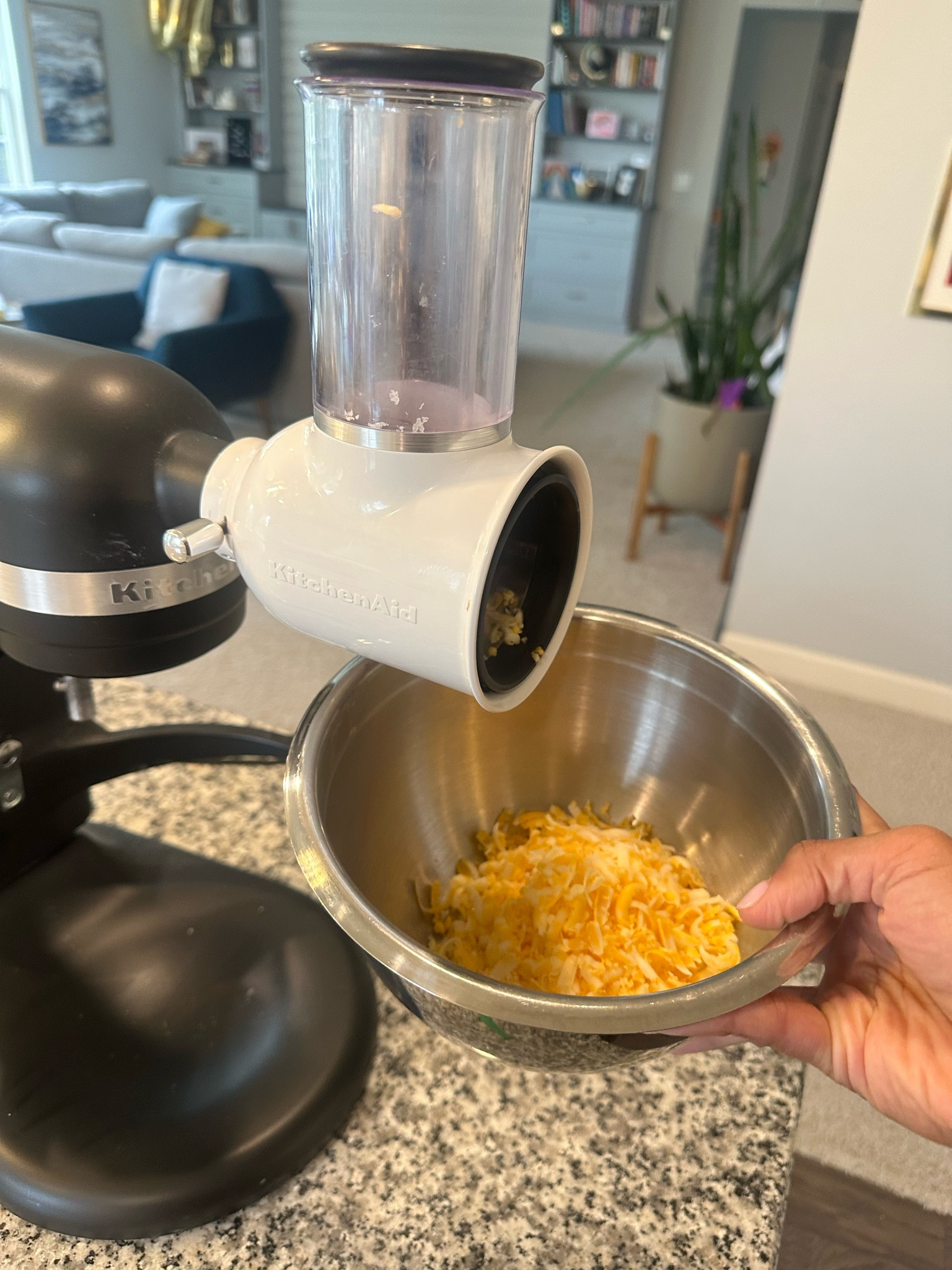 I love our kitchen aid even more with all the attachments! This one is the best you can shred cheese so quickly- 

#LTKGiftGuide #LTKParties #LTKHome