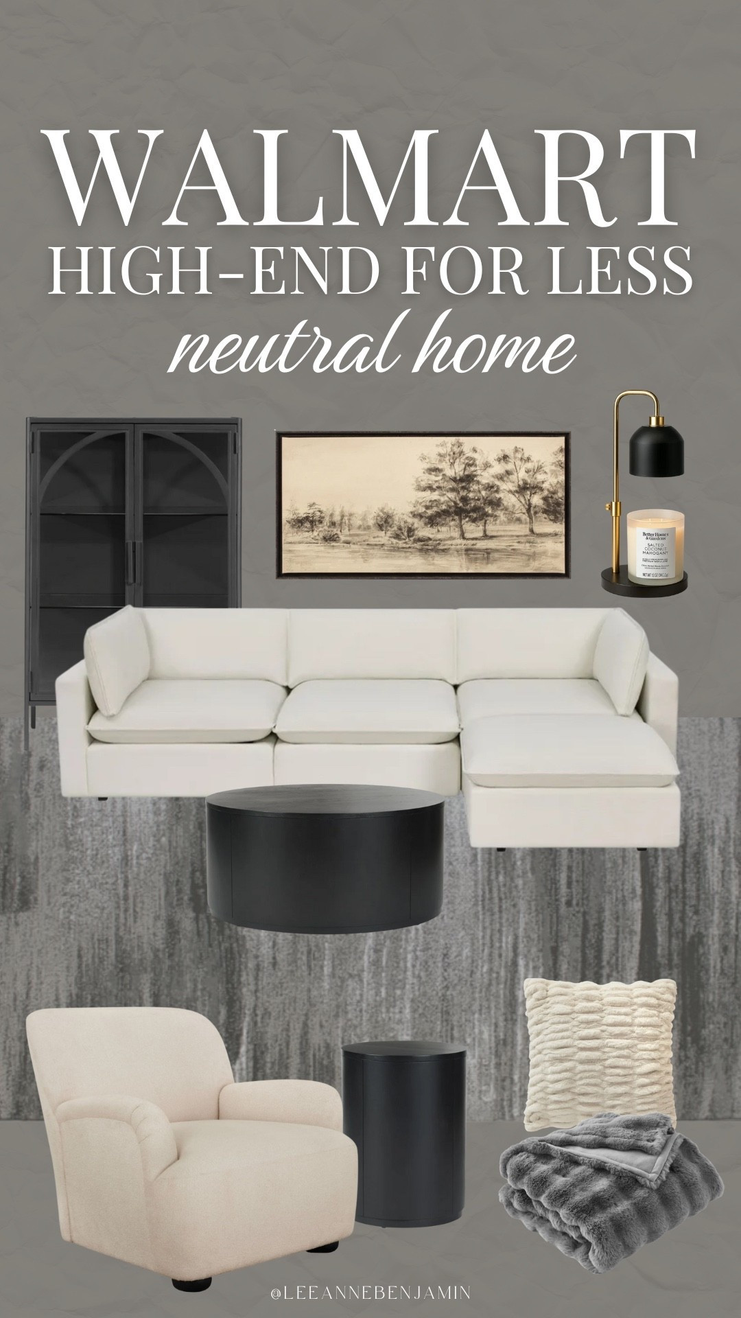 Walmart neutral home finds! 

#LTKHome #LTKSaleAlert #LTKHoliday