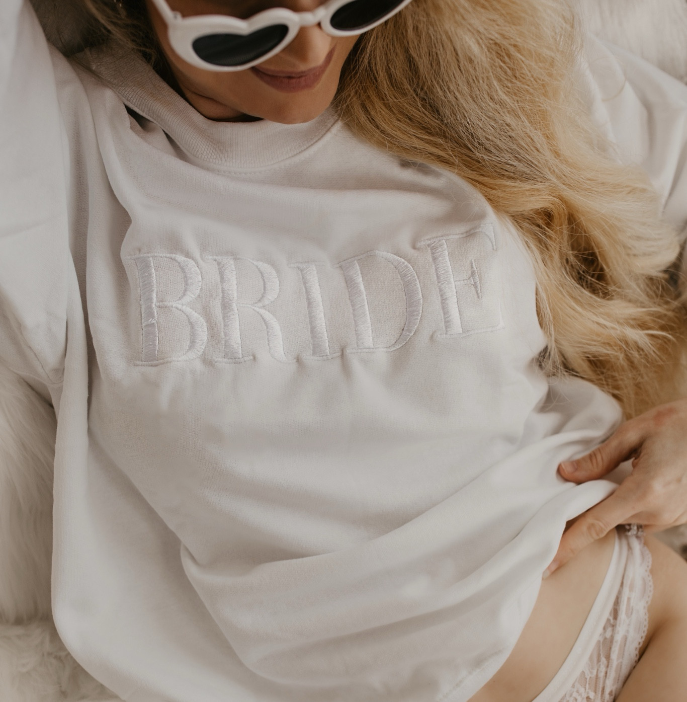 Cozy Long Sleeved Bridal Sweatshirt 

#LTKBride 
#Bride 
#BrideEra

#LTKfitness #LTKwedding #LTKSeasonal