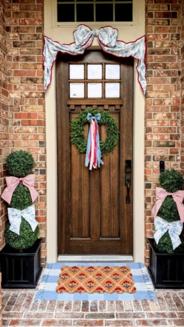 A little patriotic porch moment ❤️🤍💙

Decorating for Memorial Day and the 4th with classic red, white and blue touches that carry all summer long.

#LTKHome #LTKSeasonal #LTKSaleAlert