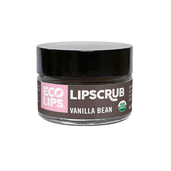 Organic Sugar Lip Scrub, Vanilla Bean 0.50 oz. | Eco Lips
