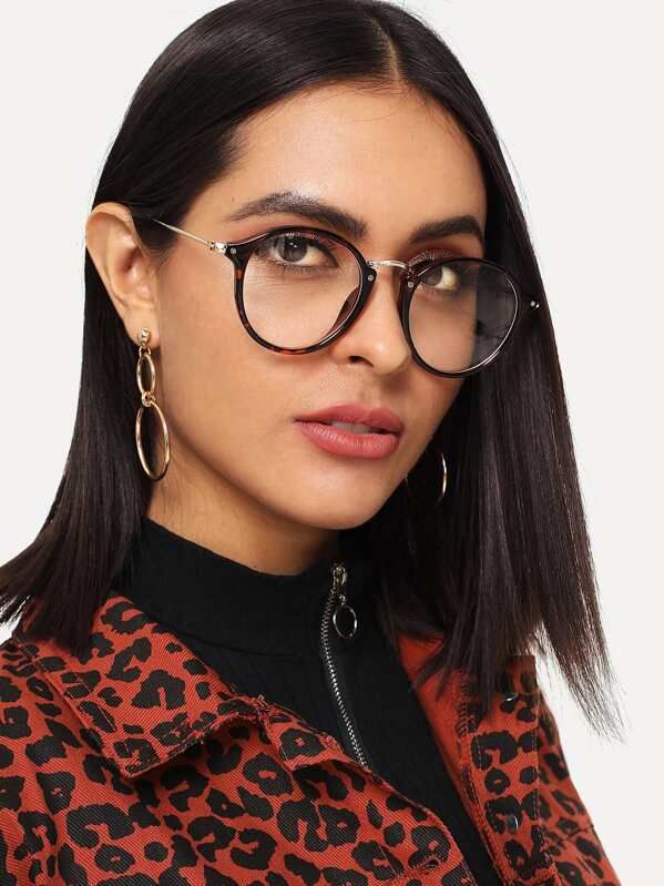 Leopard Frame Glasses | SHEIN