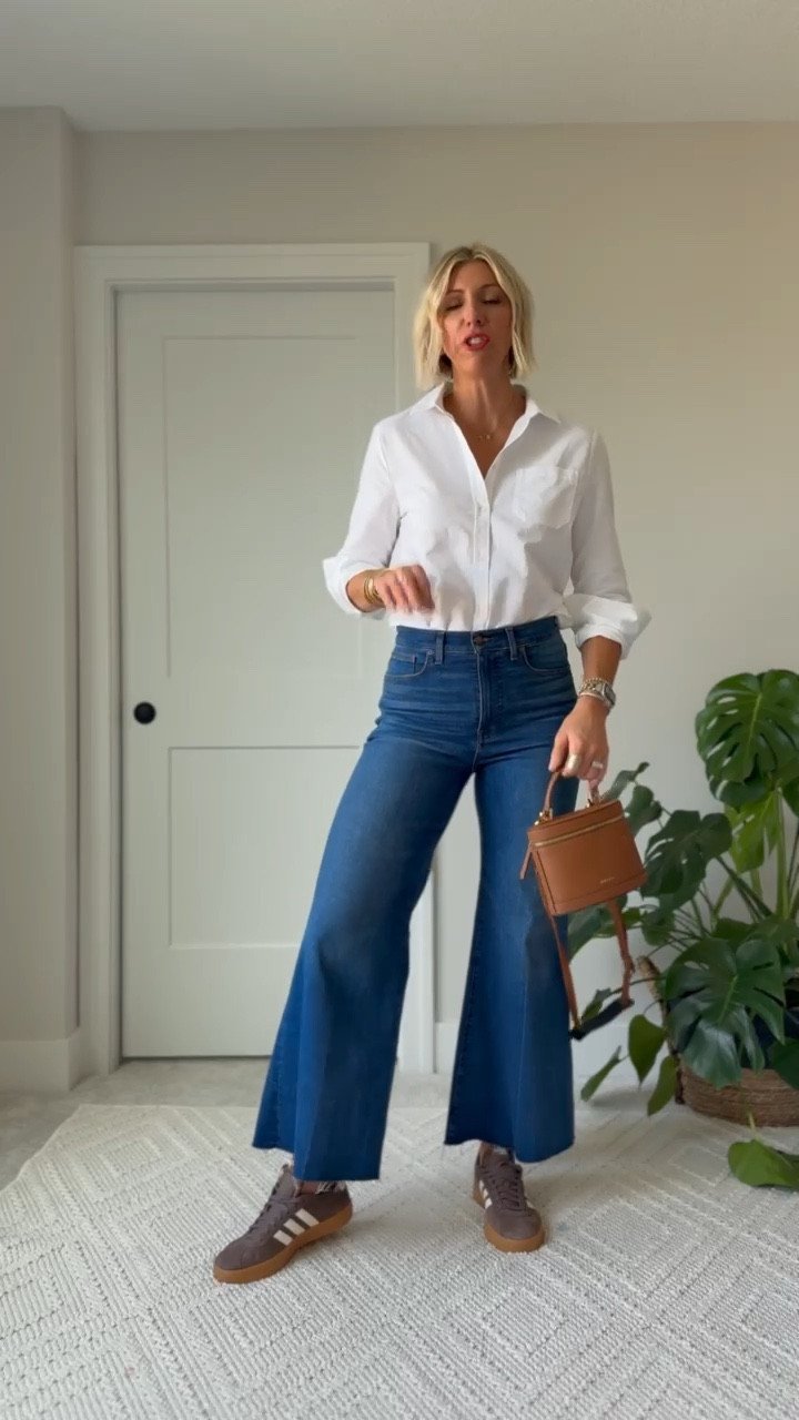 My jeans are Madewell, but the exact wash is sold out. I linked the same pair in a different color!

#LTKootd #LTKmomlife #LTKSeasonal