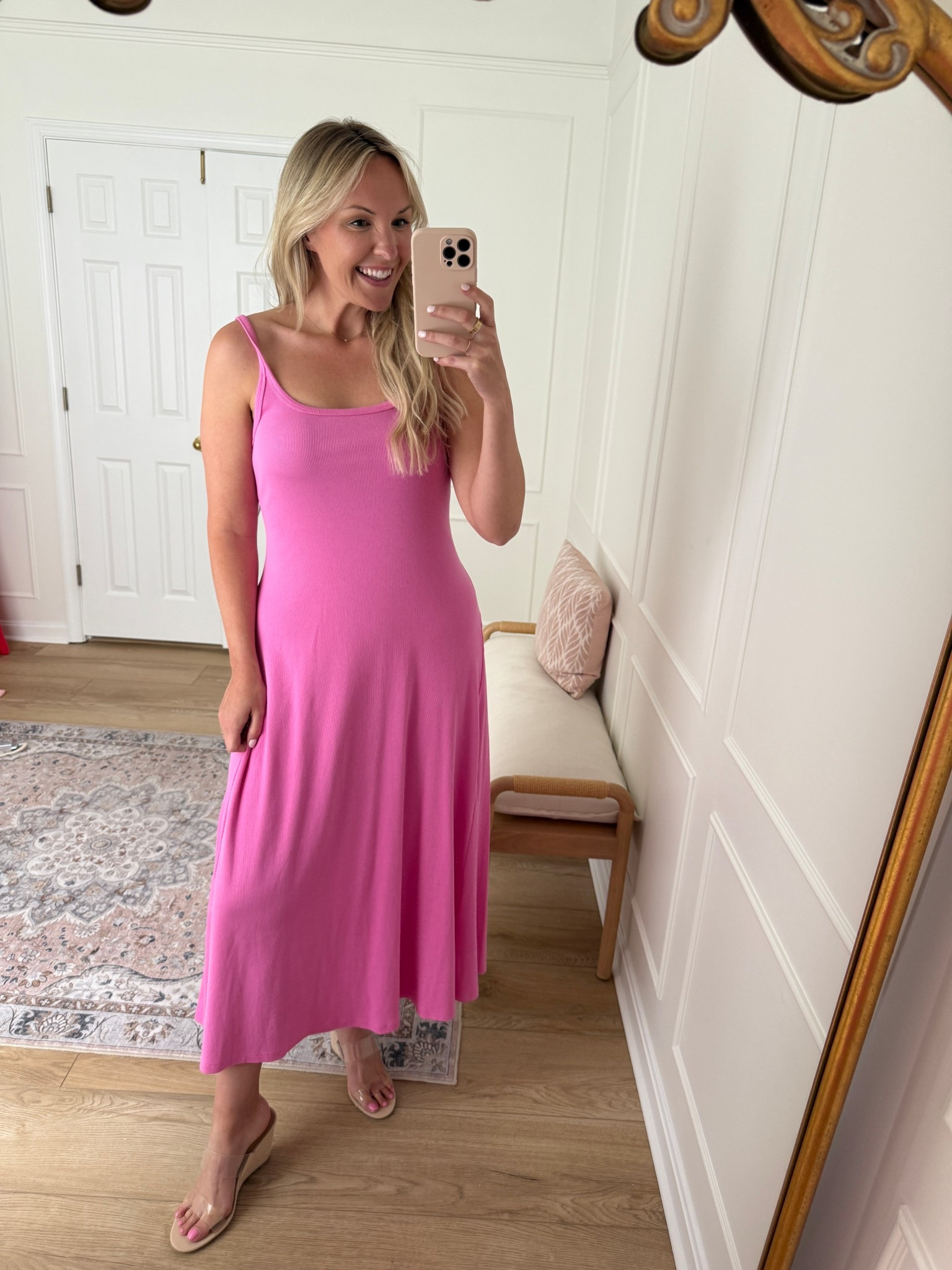 Love that this maxi dress could be dressed up or down! Vacation outfit - bump friendly - summer maxi dress - wearing a med 

#LTKSaleAlert #LTKSeasonal #LTKBump