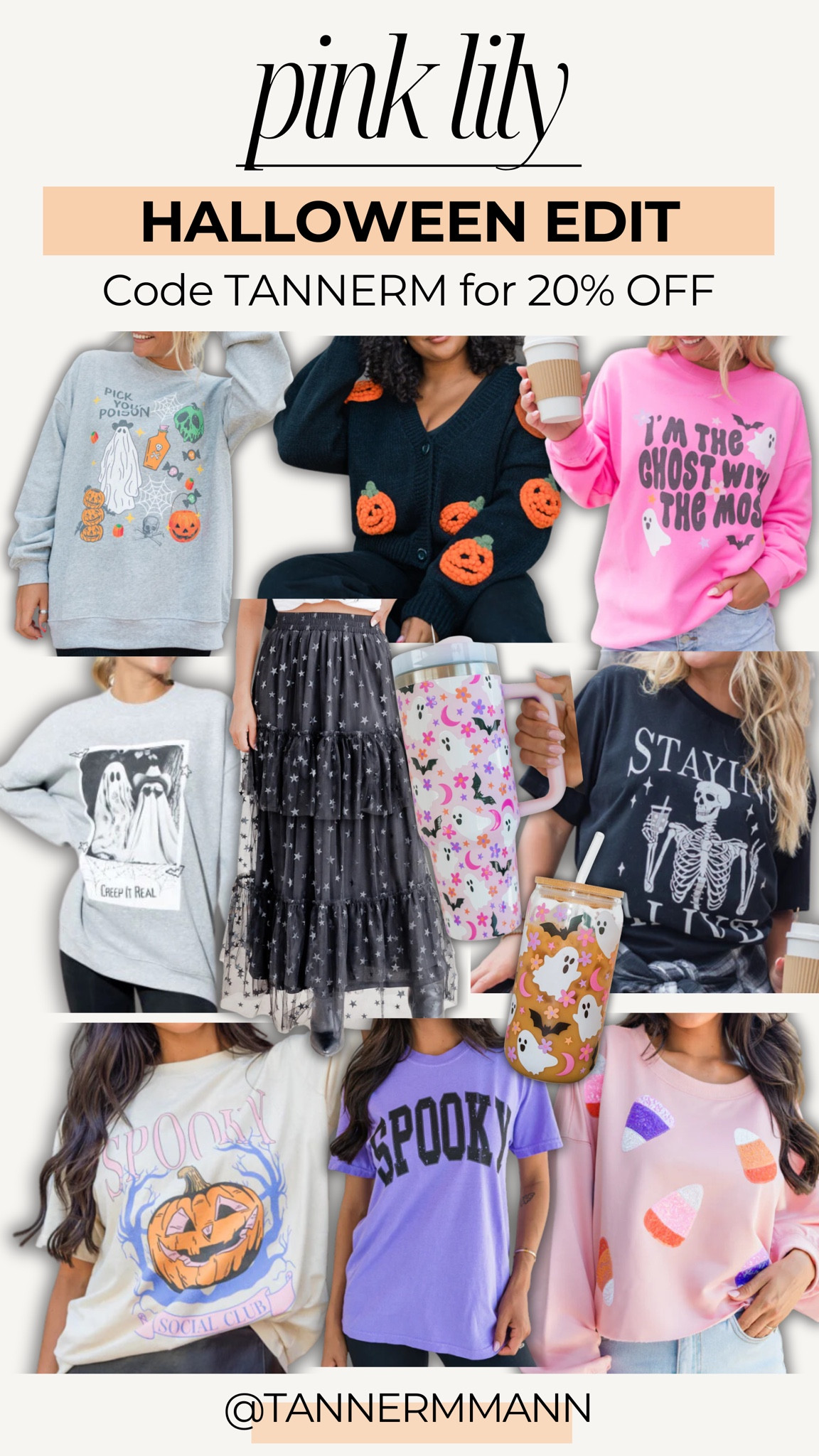 Pink Lily Halloween #graphictee
Code TANNER for 20% Off#LTKstyletip

#LTKSeasonal