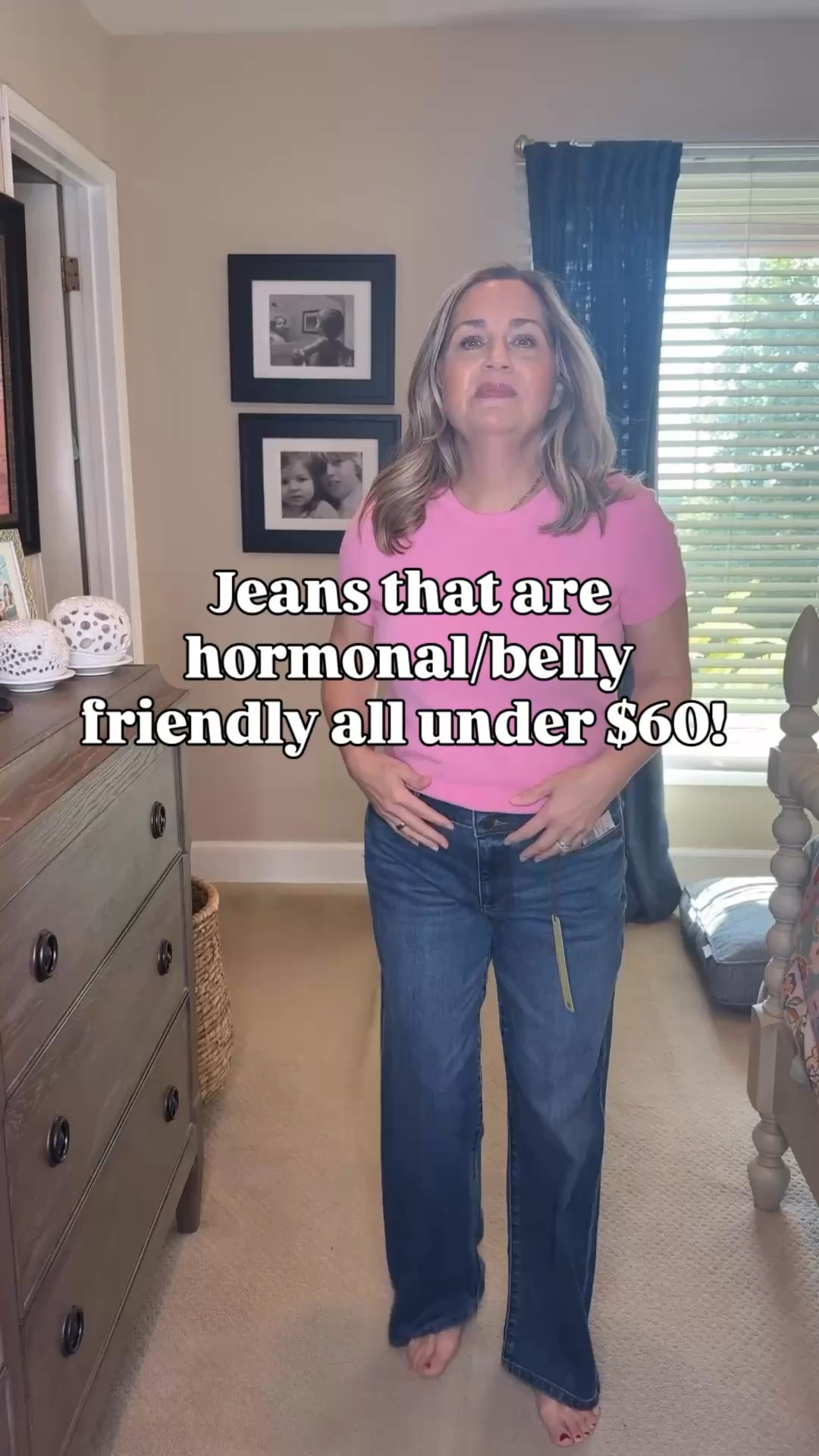 Here are a few more pairs of jeans that I found from my favorite brand. They are perfectly flattering for a soft tummy area that just gets worse as you enter perimenopause or menopause and they are all currently under $60! ￼


#LTKOver40 #LTKmomlife #LTKootd