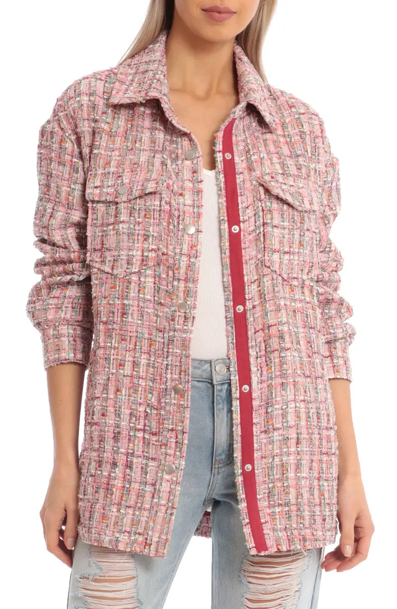 Long Tweed Shacket | Nordstrom