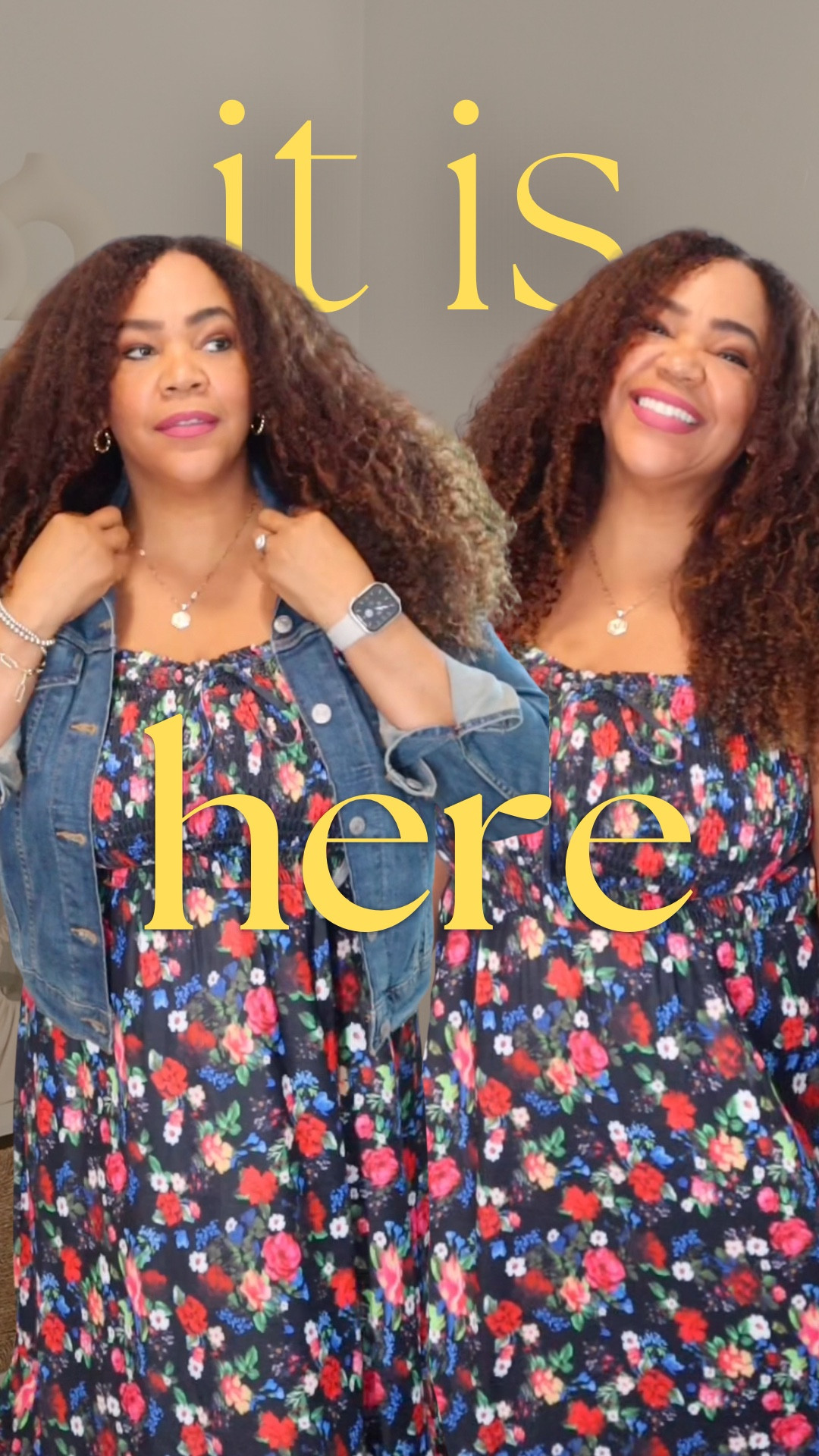 Spring 💐is here and so are all of the maxi dresses!! We are going to have maxi dresses on REPEAT 🔁! Wearing a large in this dress 👗. 

#LTKMidsize #LTKOver40