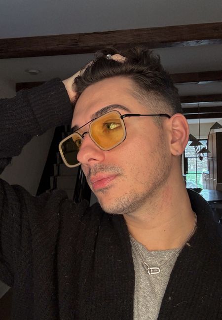 Retro vibes 😎 Totally obsessing over these yellow toned frames! 

#LTKMostLoved #LTKmens #LTKstyletip