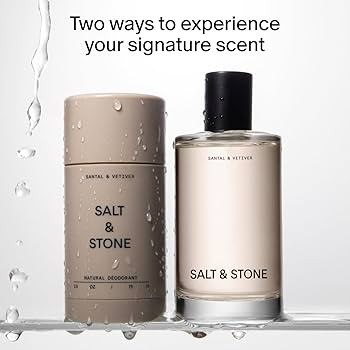 Salt & Stone Signature Scent Duo Set | 48 Hour Aluminum-Free Deodorant & Hydrating Body Mist | Sk... | Amazon (US)
