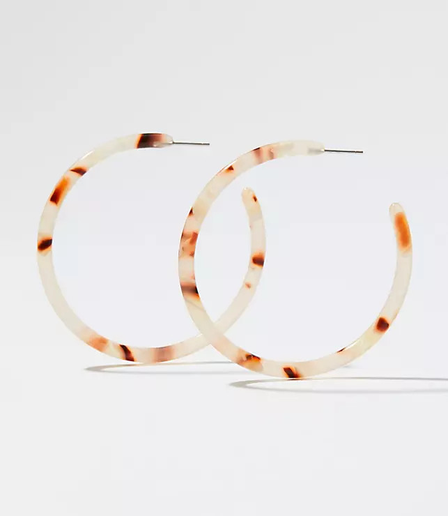 Machete Large Hoop Earrings | Lou & Grey | Lou & Grey (US)