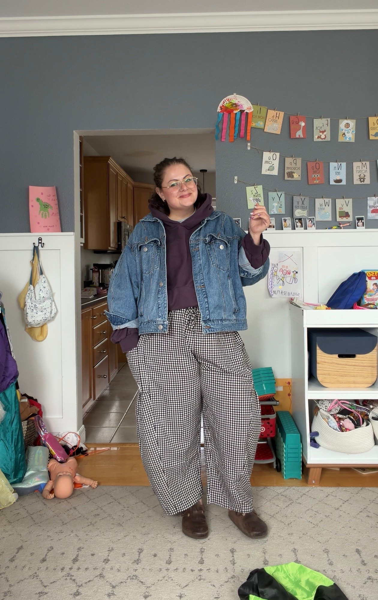 All in XXL 

Jacket is olde but linked similar! 

Bust 43  //  waist 42 //  hips 52  //  5’6” 

#LTKMidsize #LTKootd #LTKPlusSize