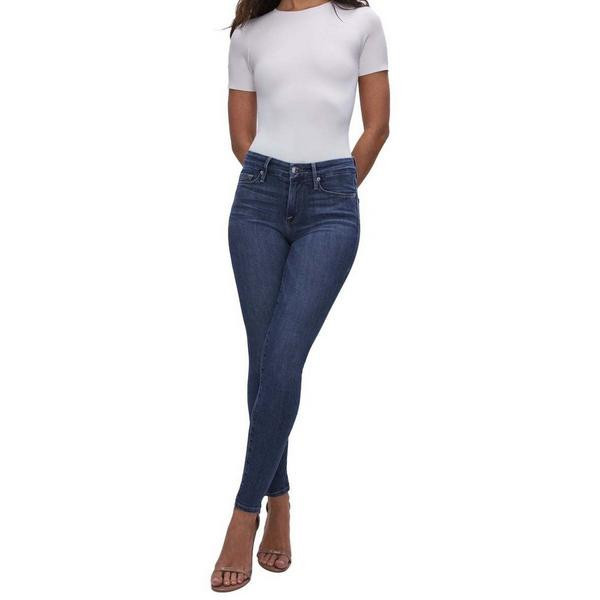Women's GOOD AMERICAN Good Legs Slim Fit Skinny Jeans Blue 22 29 | Scheels Sports
