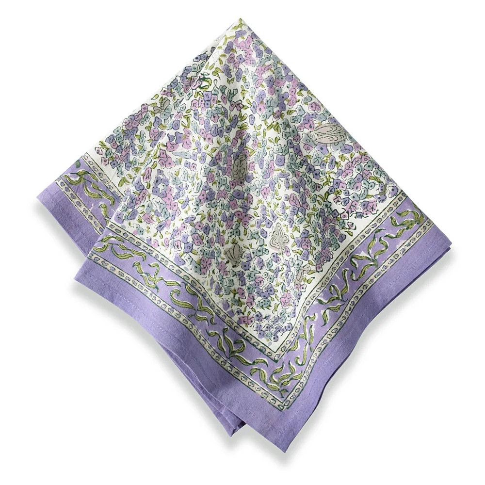 Lavender Napkins, Set of 6 | Couleur Nature