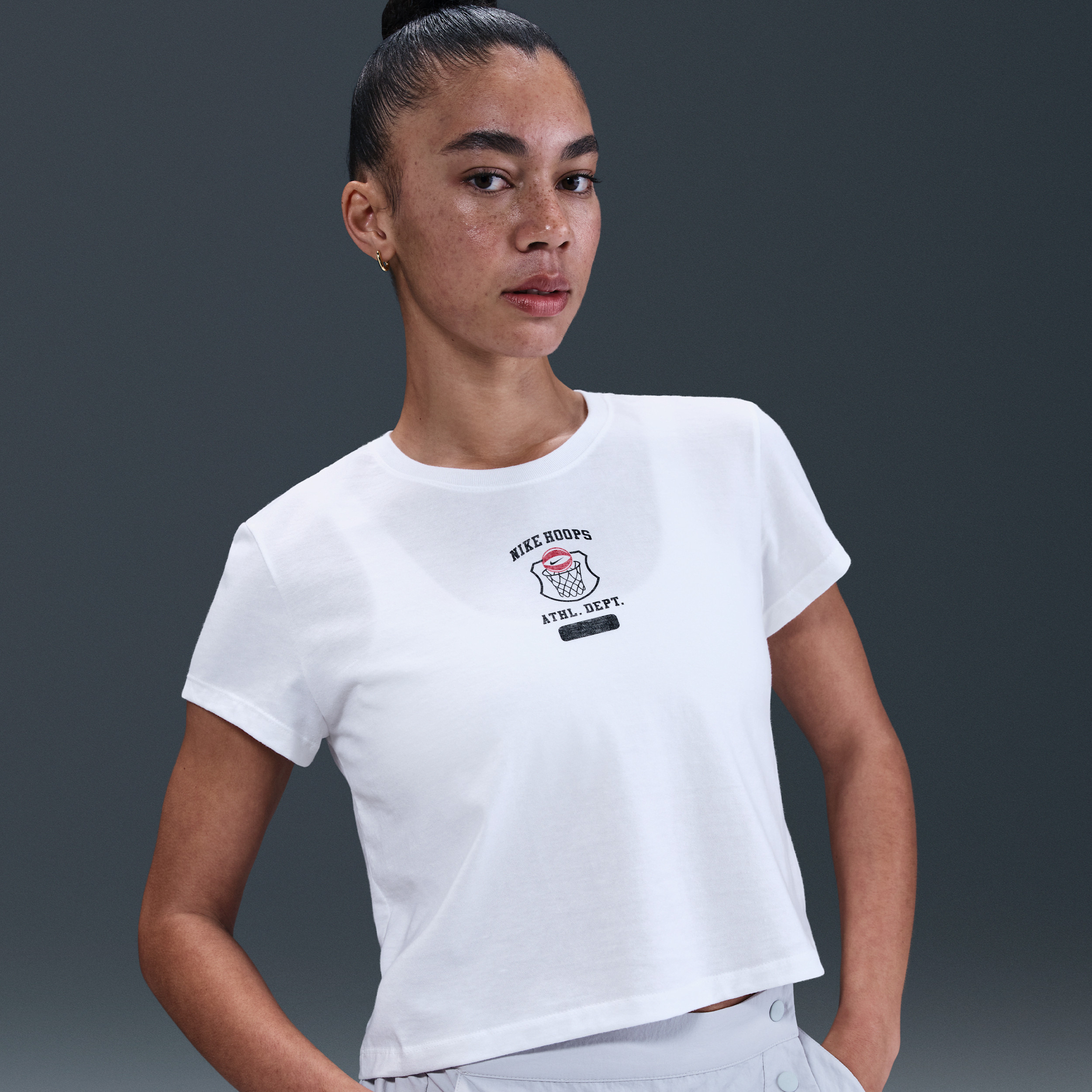 Nike Women's Club Cropped T-Shirt in White | IM7735-100 | Nike (US)