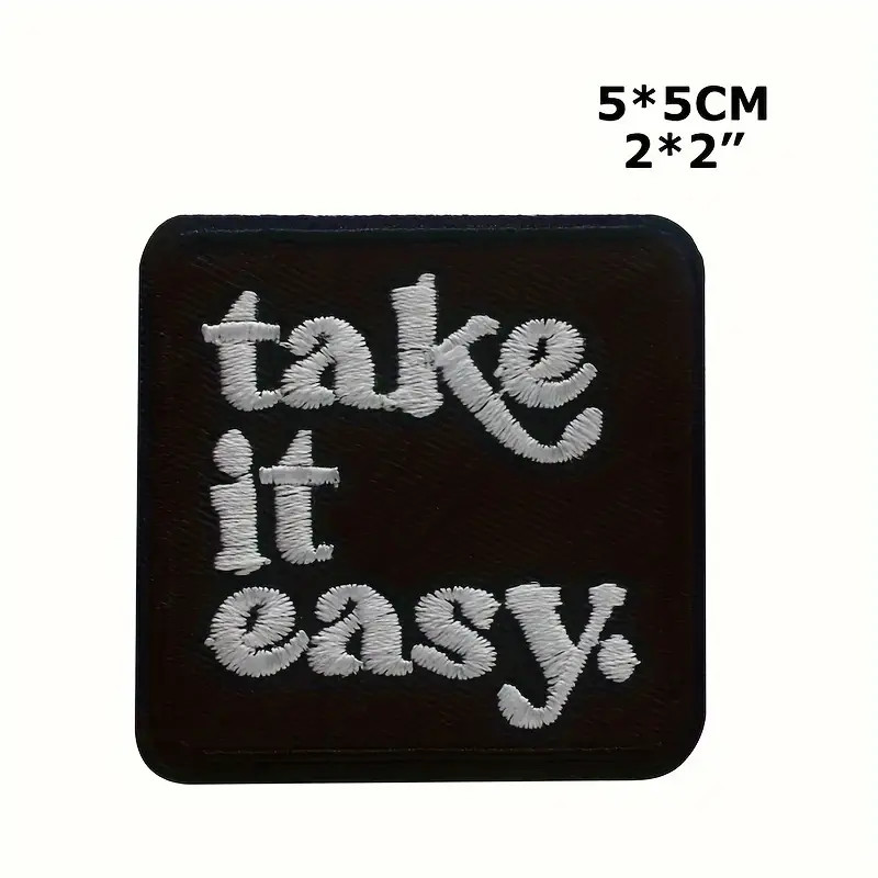 Take Easy Ironing Embroidered Patch Men Suitable Clothes - Temu | Temu Affiliate Program
