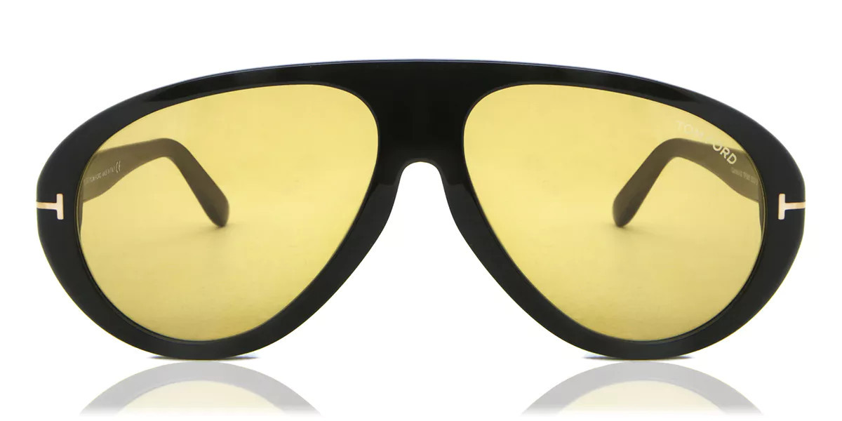 Tom Ford FT0988 CAMILLO-02 01E Men's Sunglasses Black Size 60 | SmartBuyGlasses Global