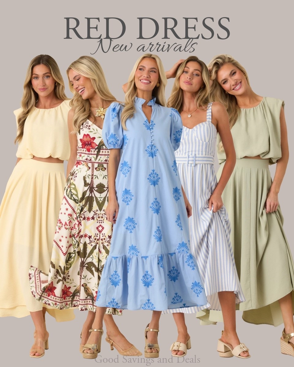 New dresses for Red dress just in time for summer.

#LTKgrwm #LTKootd