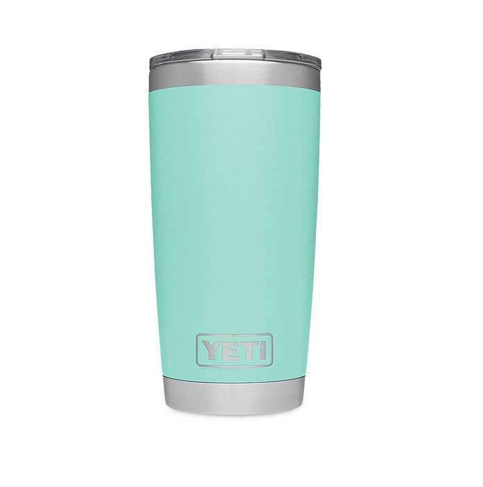 Yeti Rambler Tumbler 20 oz with MagSlider Lid in Seafoam | Glik's