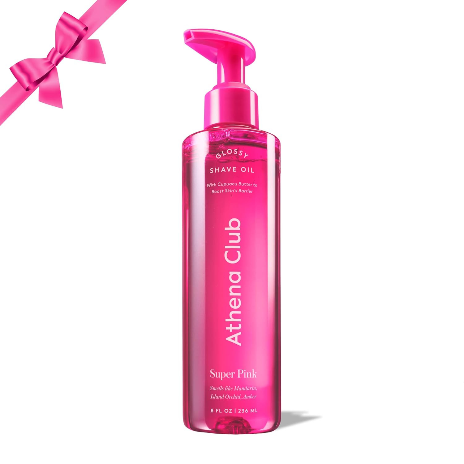 Athena Club Glossy Shave Oil for Women | Super Pink | 8 fl. oz. | Skincare Meets Shave | Luxuriou... | Amazon (US)