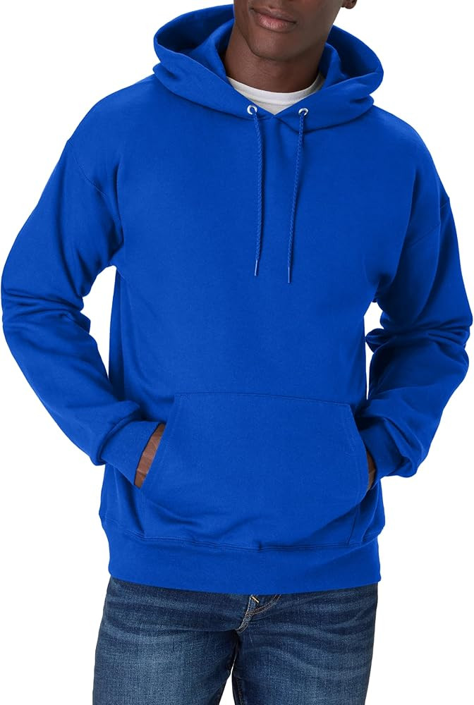 Hanes Men's Ultimate Sweatshirt, Heavyweight Fleece Hoodie, Cotton Sweatshirt for Men | Amazon (US)