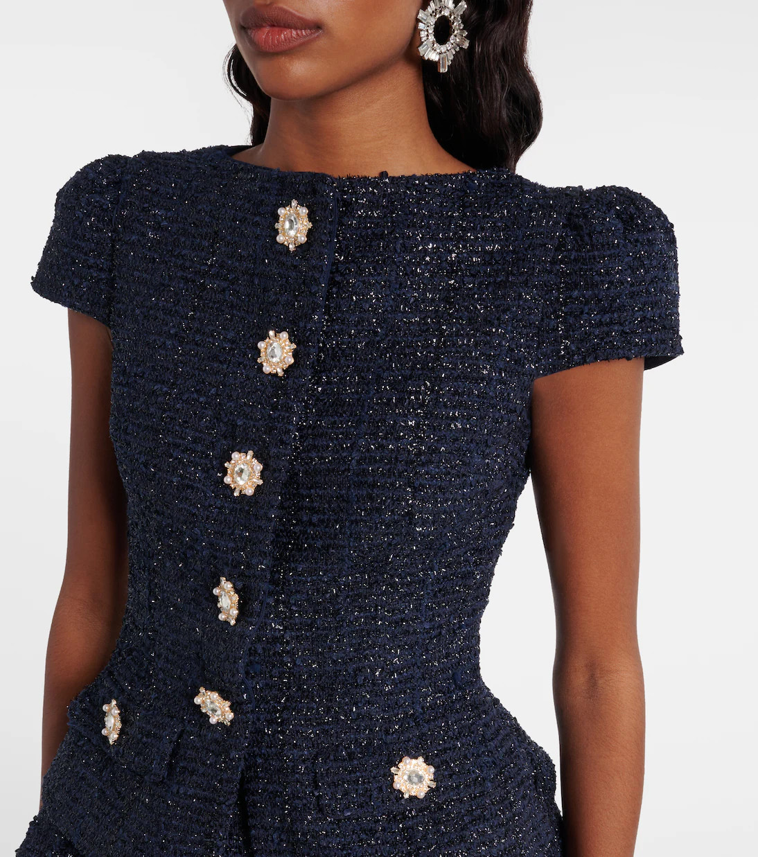 Bouclé minidress | Mytheresa (US/CA)