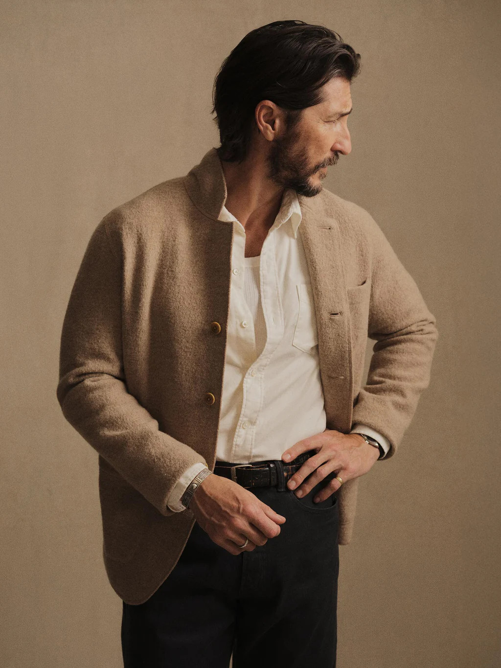 Driftwood Felted Chore Coat - Buck Mason- Modern American Classics | Buck Mason