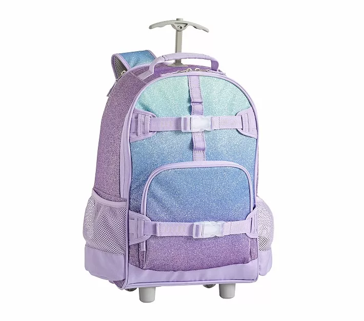 Mackenzie Lavender Heart Tie-Dye Backpack & Lunch Bundle, Set of 3