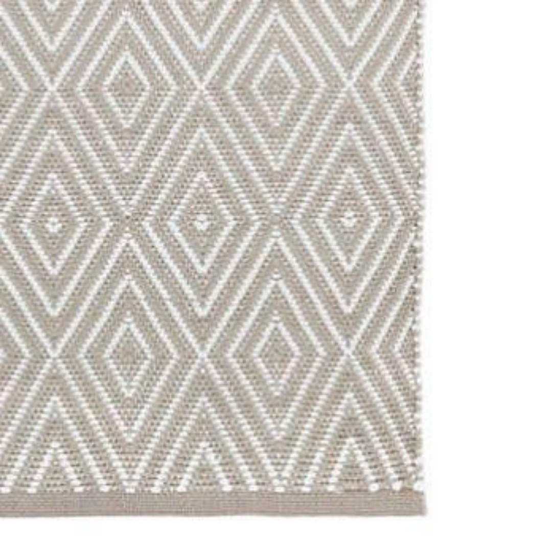 Indoor/Outdoor Diamond Pattern Rug | Megan Molten