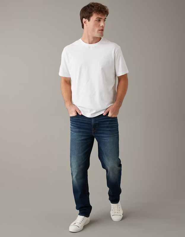 AE AirFlex+ Athletic Straight Jean | American Eagle Outfitters (US & CA)
