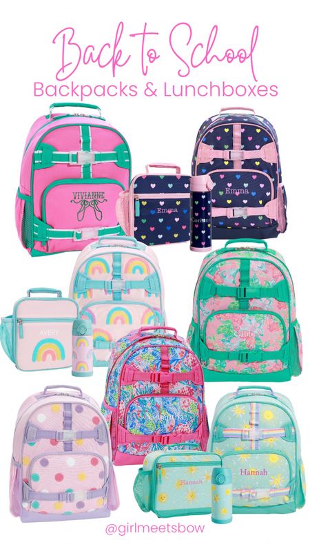 Back to school backpacks for kids! Pottery barn backpack. 

#LTKFind #LTKSeasonal #LTKkids