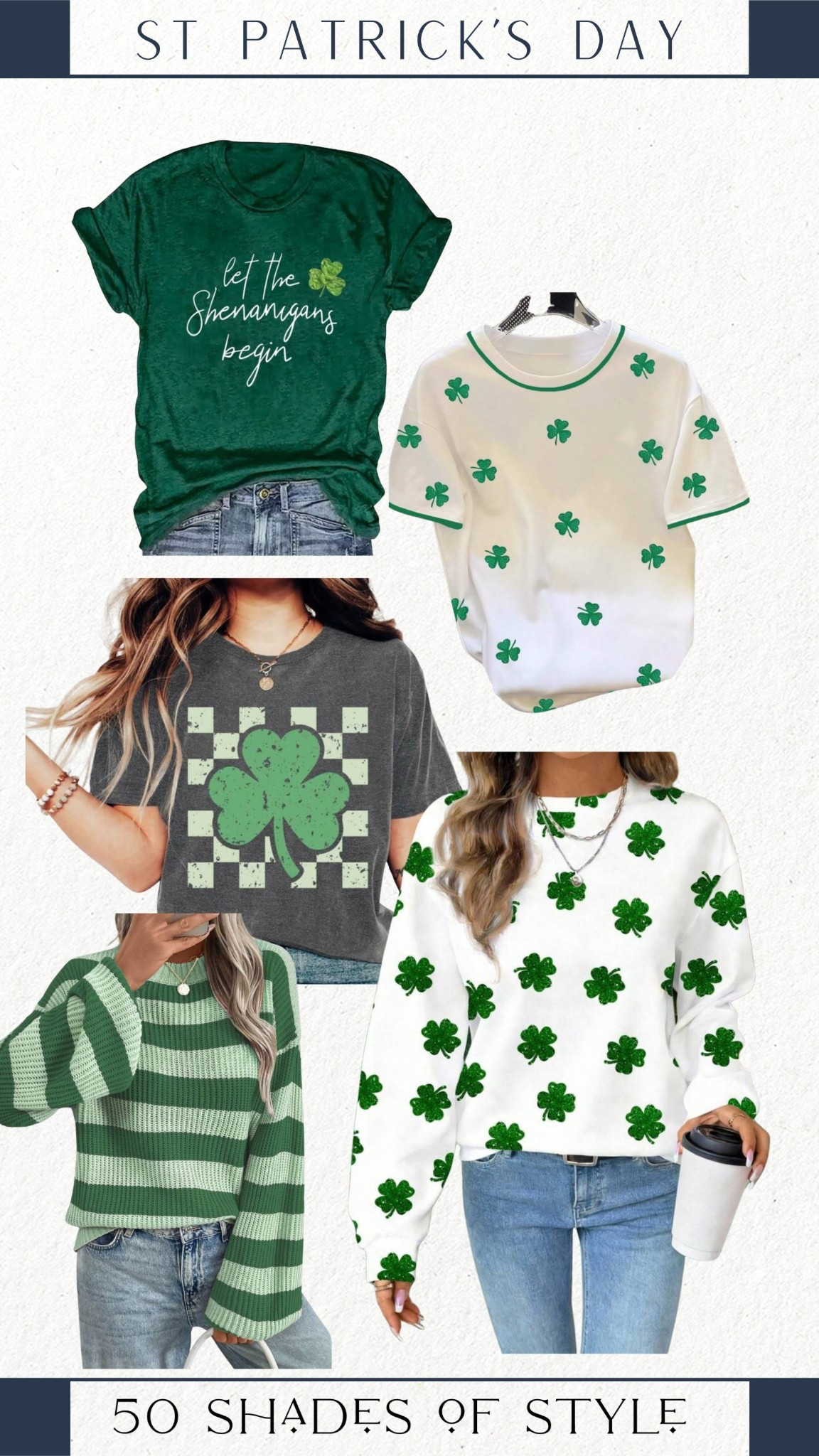 st patrick’s day outfit, four leaf clover shirt 

#LTKgrwm #LTKSeasonal #LTKootd
