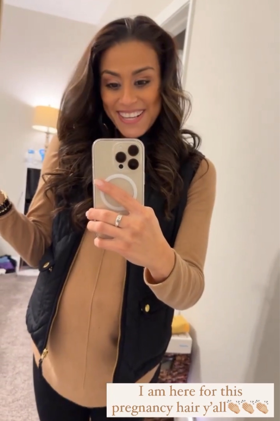 Winter smart casual outfit. Bump friendly fashion! All items are non maternity I just sized up one size on the pants. 
Jcrew fashion // nordstrom fashion // pregnant work outfit ideas // oversized sweater // winter fashion // beauty // vest season //LTKFind 

#LTKSeasonal #LTKstyletip #LTKbump