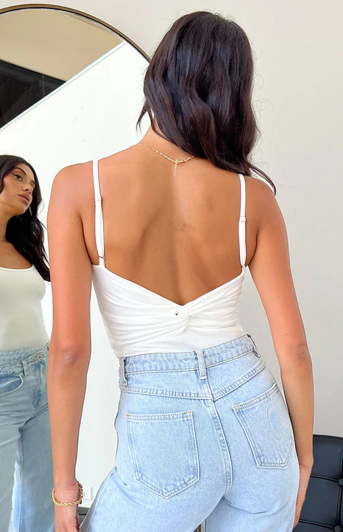 Dahla White Bodysuit | Beginning Boutique (AU)