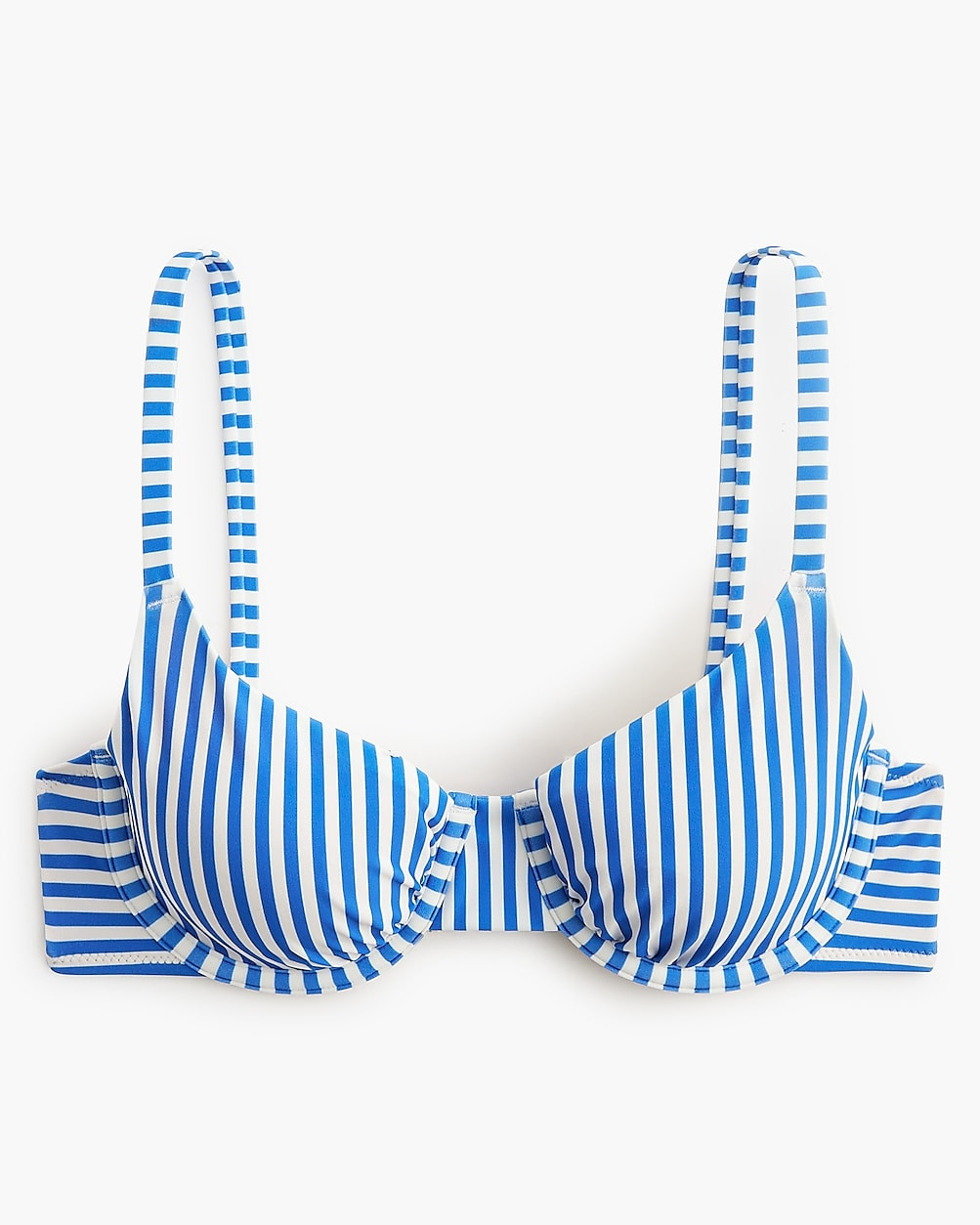 Striped underwire bikini top | J.Crew Factory