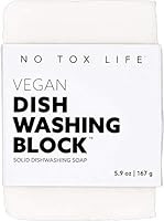 No Tox Life Dish Washing Block Soap - Free of Dyes and Fragrance - Zero Waste | Amazon (US)