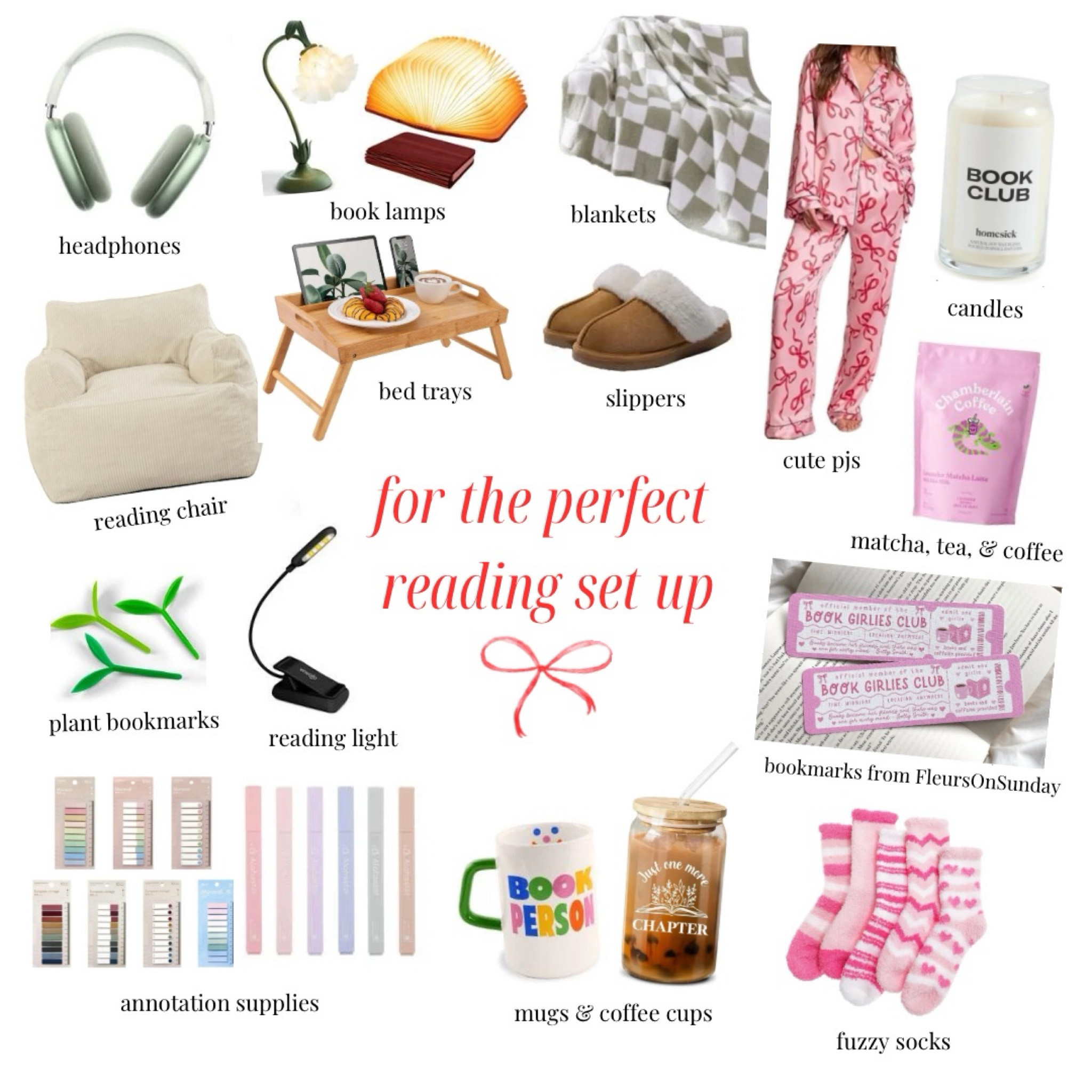 Gift ideas for book lovers. The best gifts for the perfect reading set up📖🎀

#LTKHoliday #LTKSeasonal #LTKGiftGuide