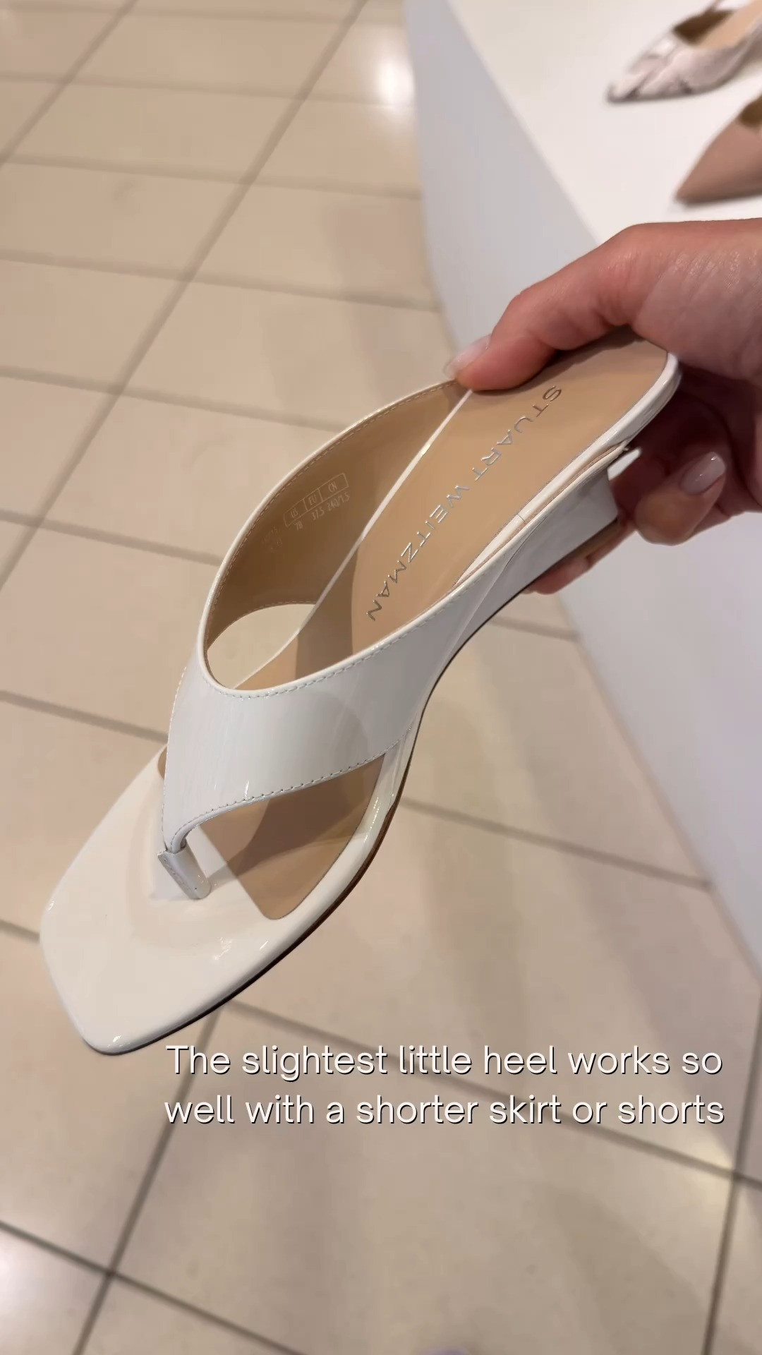 These white kitten heel sandals are proof that a little lift can go a long way. Chic, versatile, and easy to walk in, they’re the perfect finishing touch for shorts, skirts, dresses, and all your summer outfits.

💡 LTK MADE EASY

❤️ Heart = Support my posts
🔖 Save = Get sale & restock alerts
📋 Lists = Keep favorites organized
📲 Share = Send to yourself for later
💬 Comment = Ask me anything 

 #LTKootd #LTKSeasonal #LTKOver40