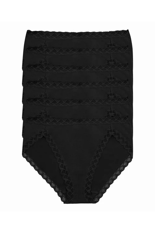 Buy Bliss French Cut Brief 6-Pack in Black Online | NATORI | Natori