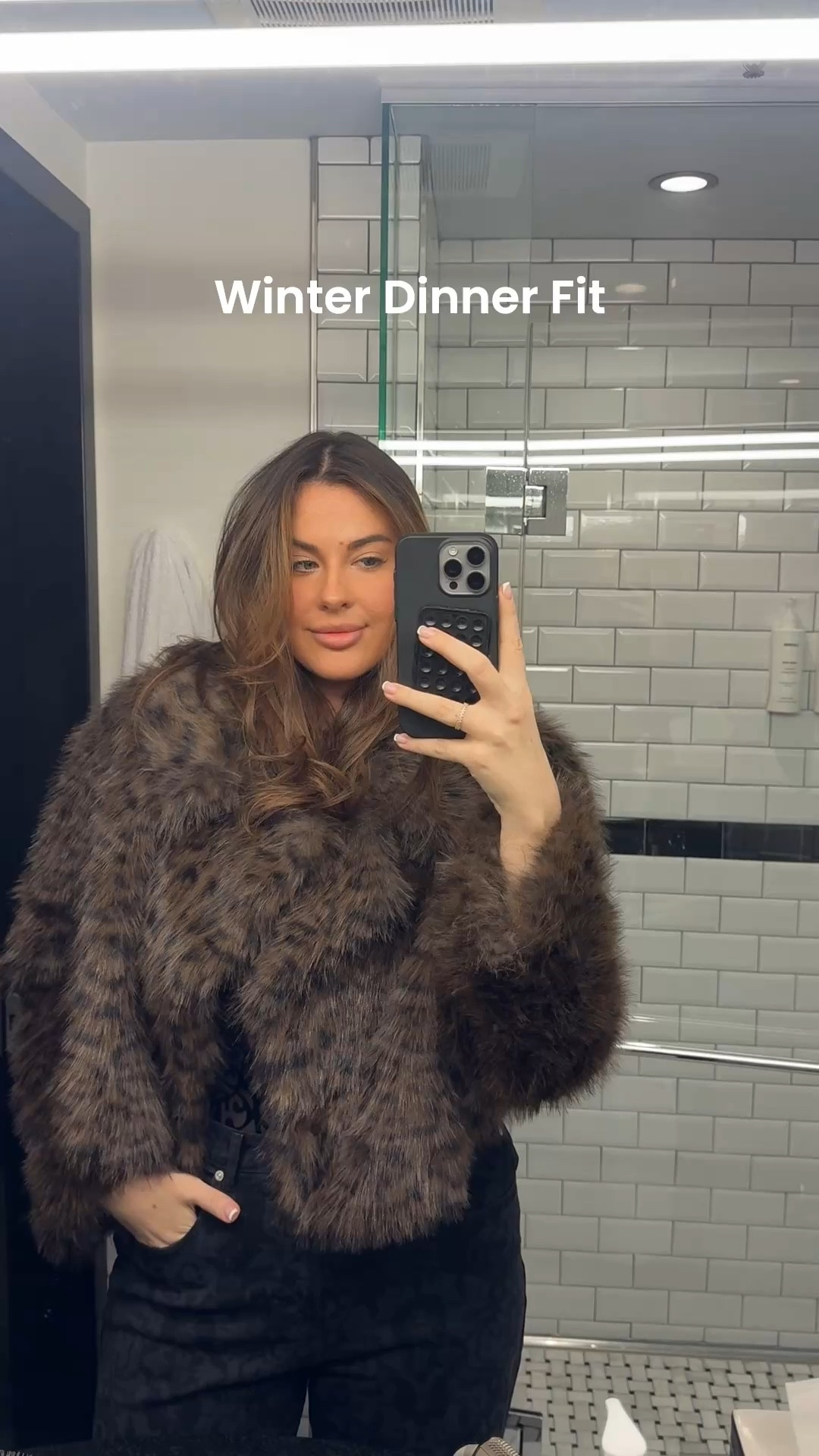 Winter night out in NYC 🖤

#LTKTall #LTKMidsize #LTKHoliday