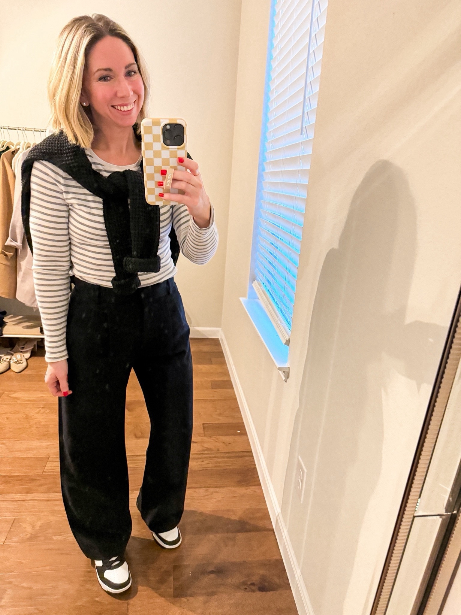 Wearing 27 short in the Sloane tailored pants - love these and hope to get in more colors - such a versatile style! 

#LTKFindsUnder100 #LTKSaleAlert #LTKFallSale